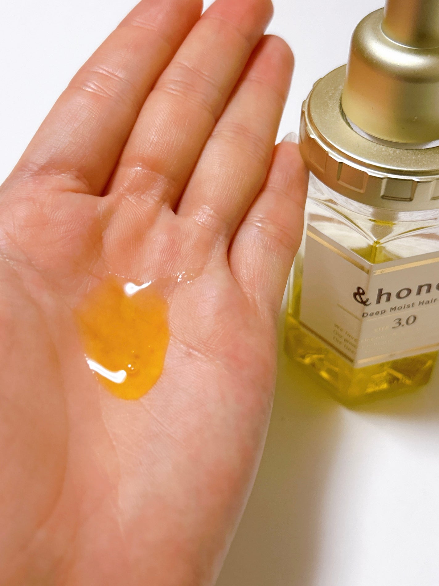 ディープモイスト ヘアオイル3.0/&honey/ヘアオイルを使ったクチコミ(3枚目)