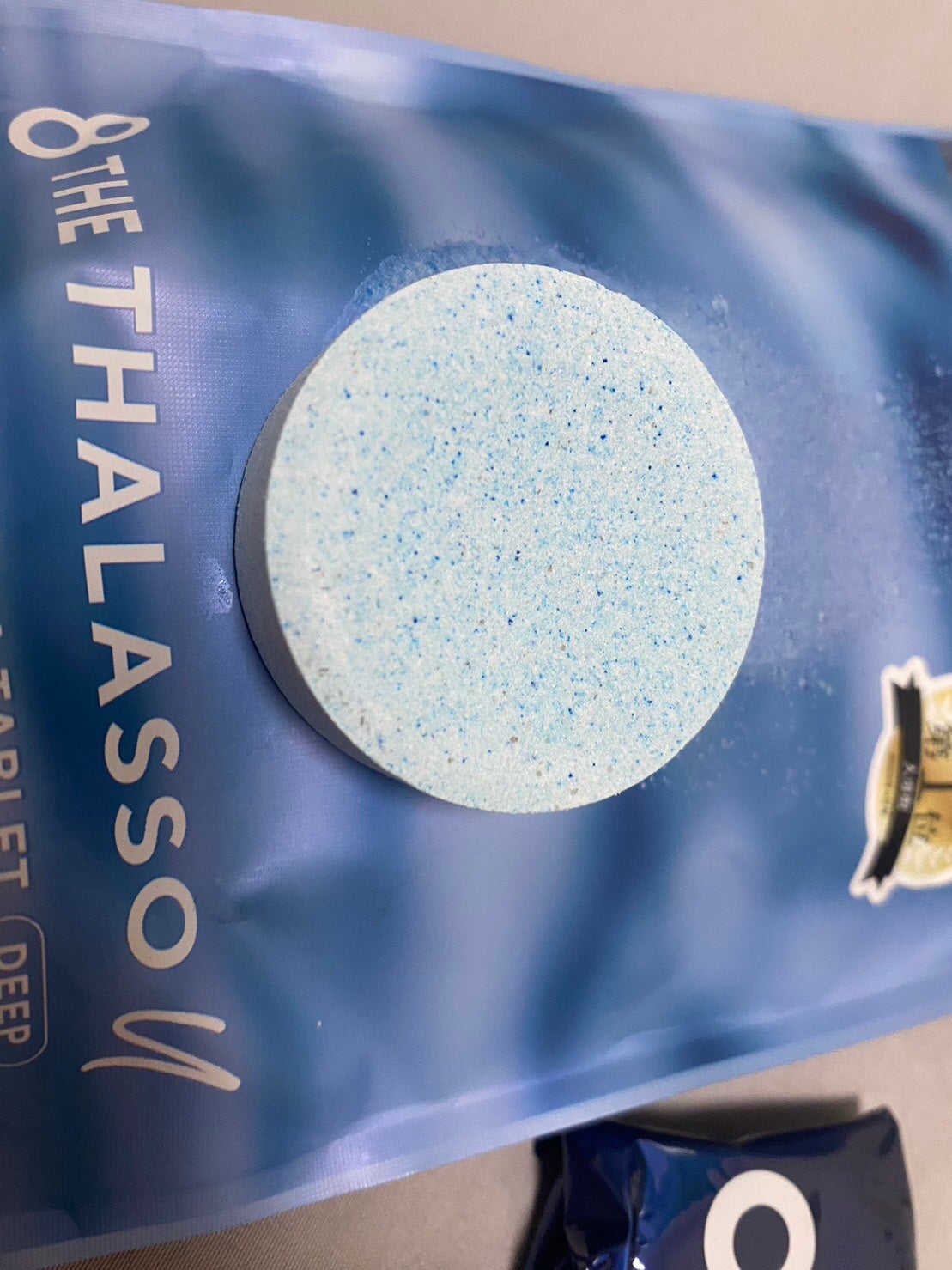 エイトザタラソ ユー CBD&リトリート バブルスパ タブレット入浴料 ディープ/エイトザタラソ/炭酸系入浴剤を使ったクチコミ(3枚目)