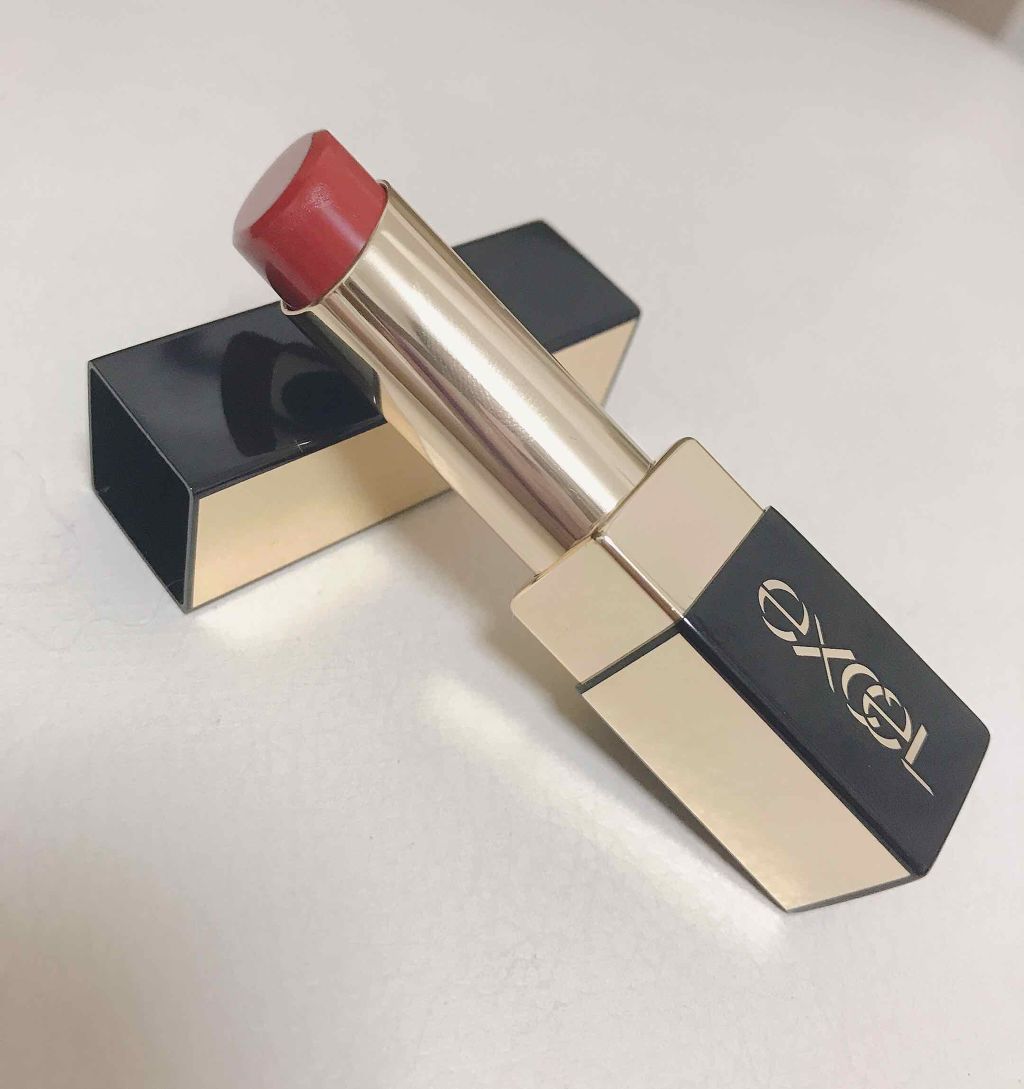 グレイズバームリップ/excel/口紅を使ったクチコミ（1枚目）