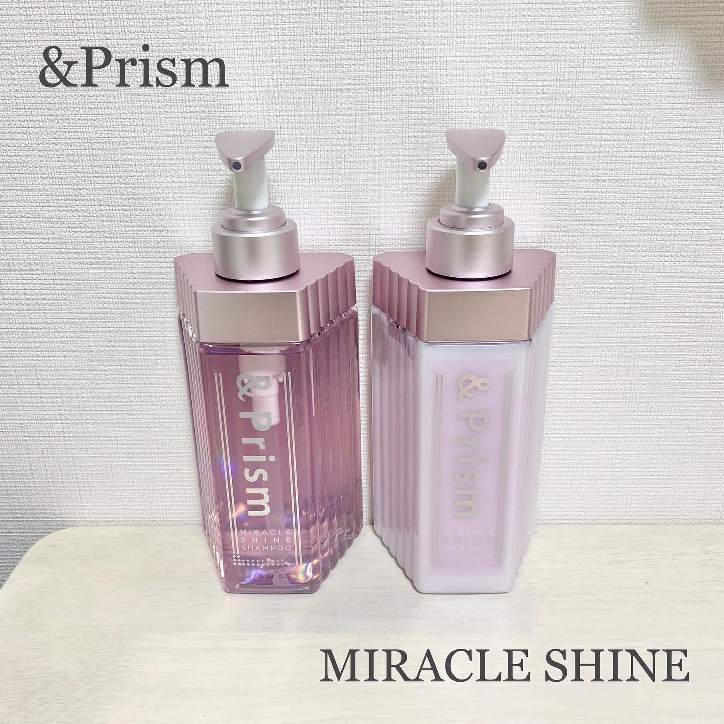 ミラクル シャイン シャンプー/ヘアトリートメント/&Prism/市販シャンプーを使ったクチコミ（1枚目）