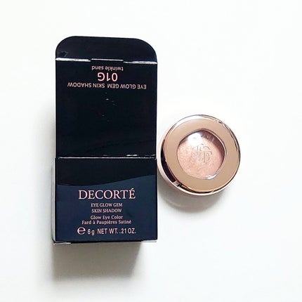 アイグロウジェム スキンシャドウ 01G twinkle sand/DECORTÉ/ジェル・クリームアイシャドウの画像