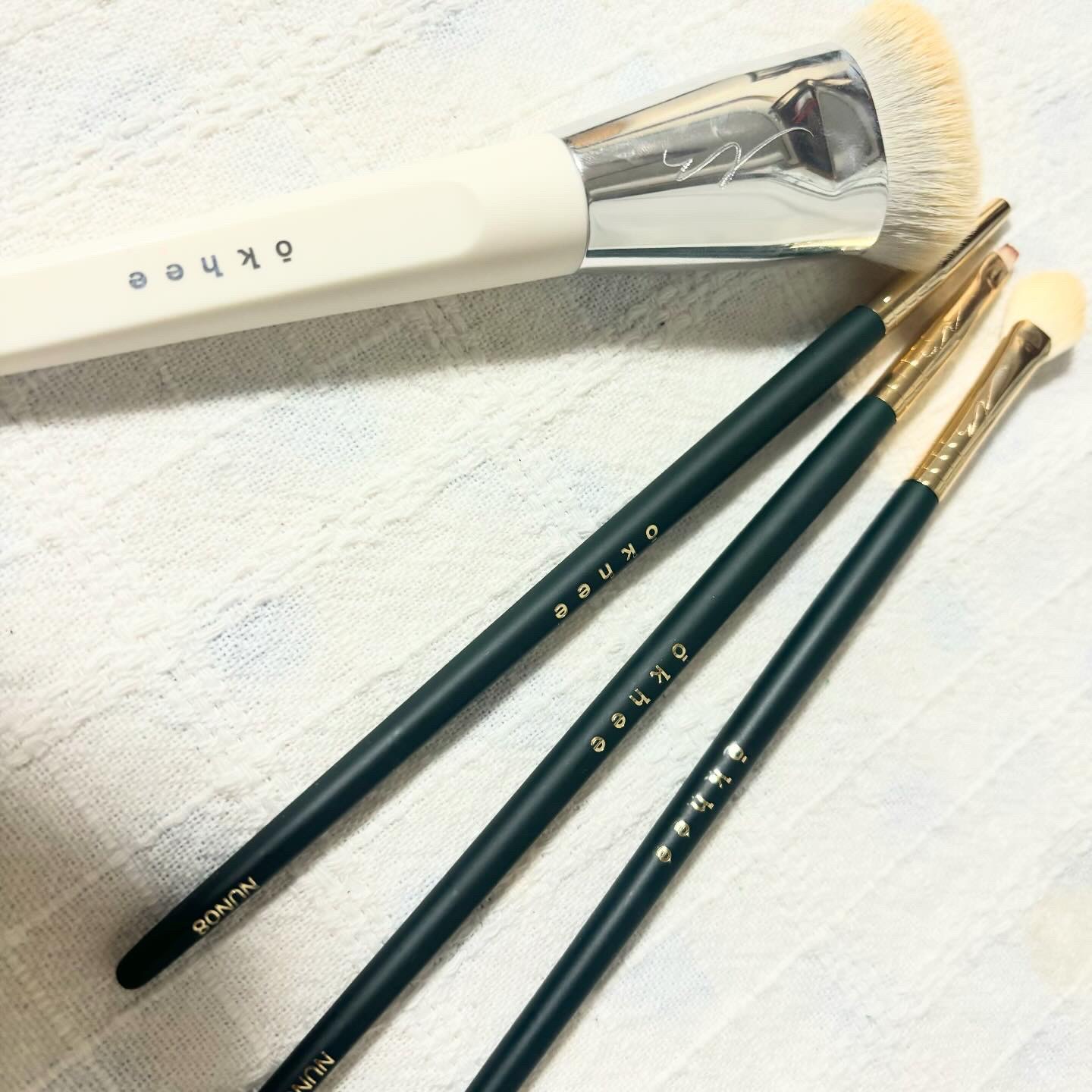 okhee 白玉ファンデーションブラシ/SOOA DOR/メイクブラシを使ったクチコミ（1枚目）