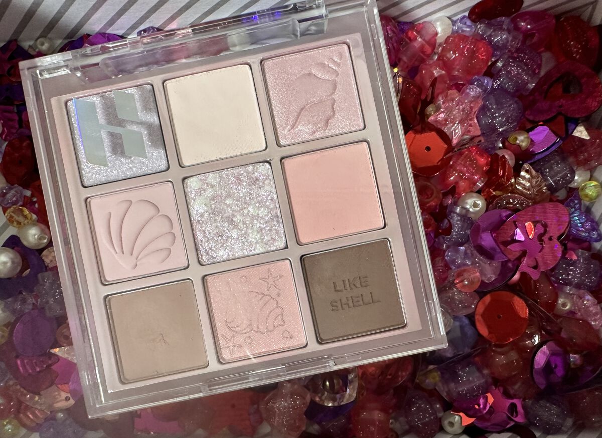 マイフェイブムードアイパレット 9カラー/HOLIKA HOLIKA/アイシャドウパレットを使ったクチコミ（1枚目）