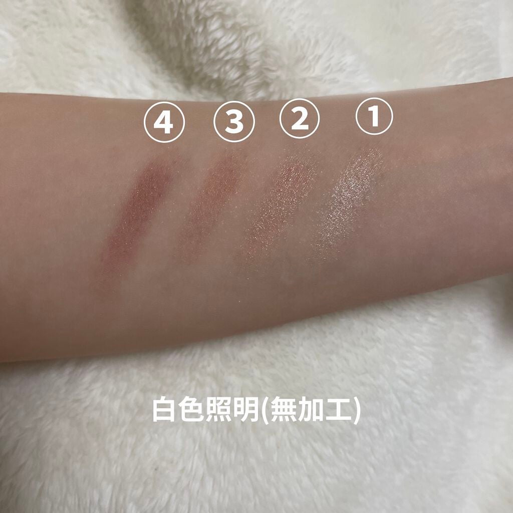 リアルクローズシャドウ/excel/アイシャドウパレットを使ったクチコミ(3枚目)