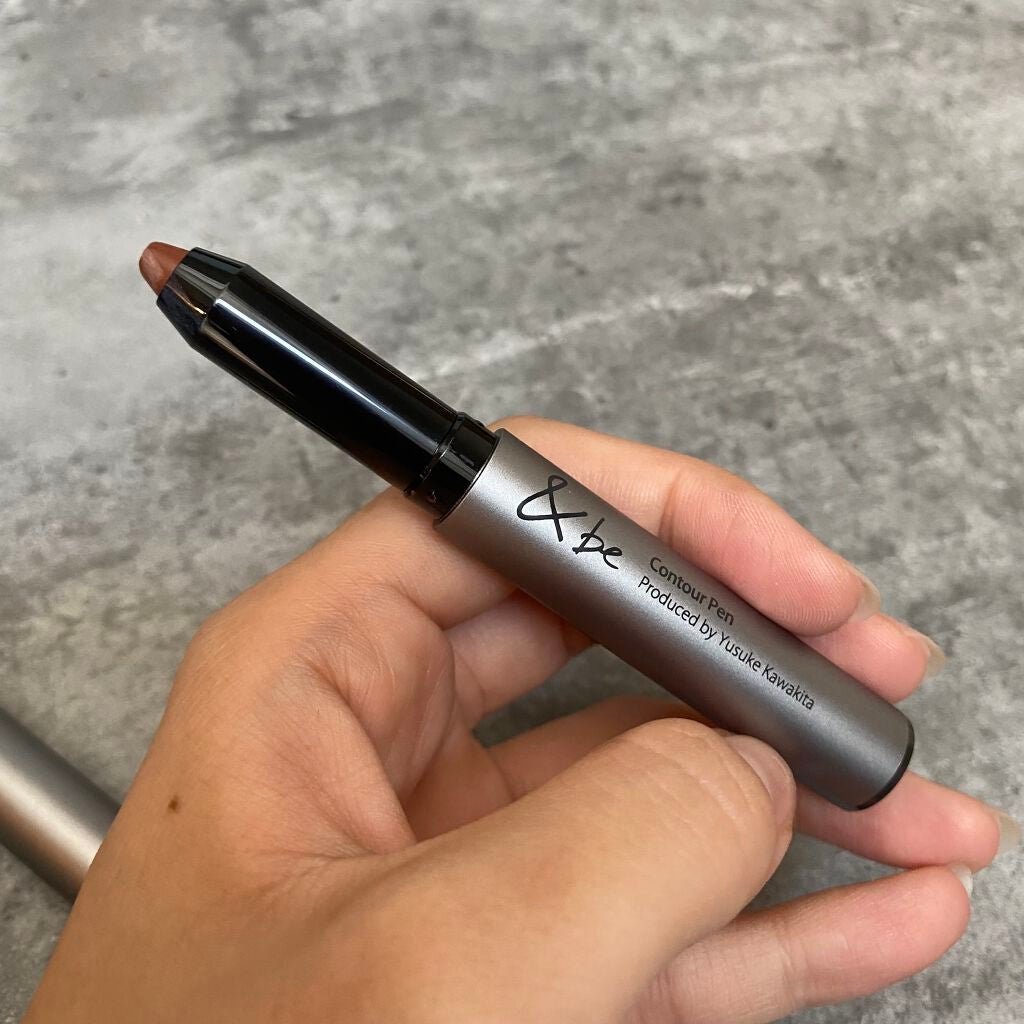 &be コントゥアペン/&be/シェーディングを使ったクチコミ(1枚目)