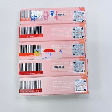 カラーロックハートティント H03 ピンクグレープフルーツ/BLACK ROUGE/口紅の画像