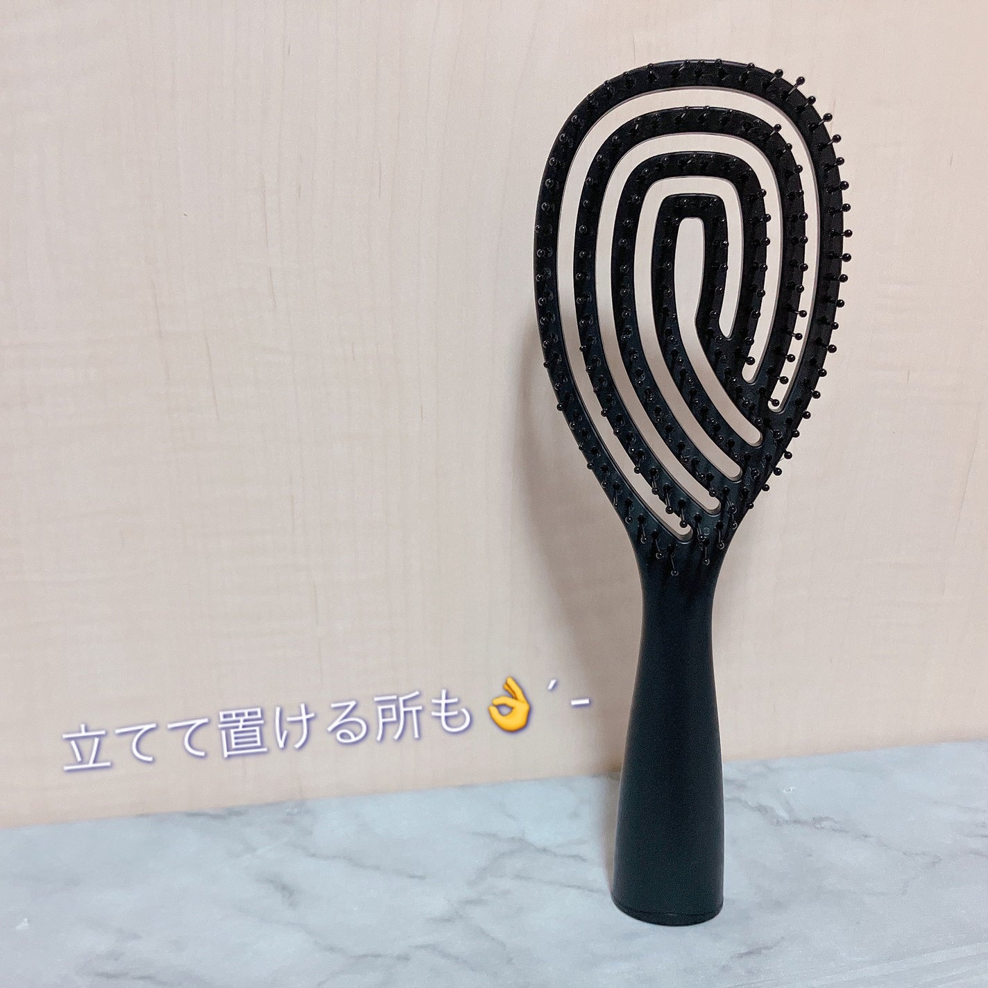 乾きやすいブローブラシ/DAISO/ヘアブラシを使ったクチコミ(5枚目)