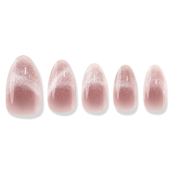 ネイルチップ(リユーザブルタイプ) Champagne Blush (Almond)