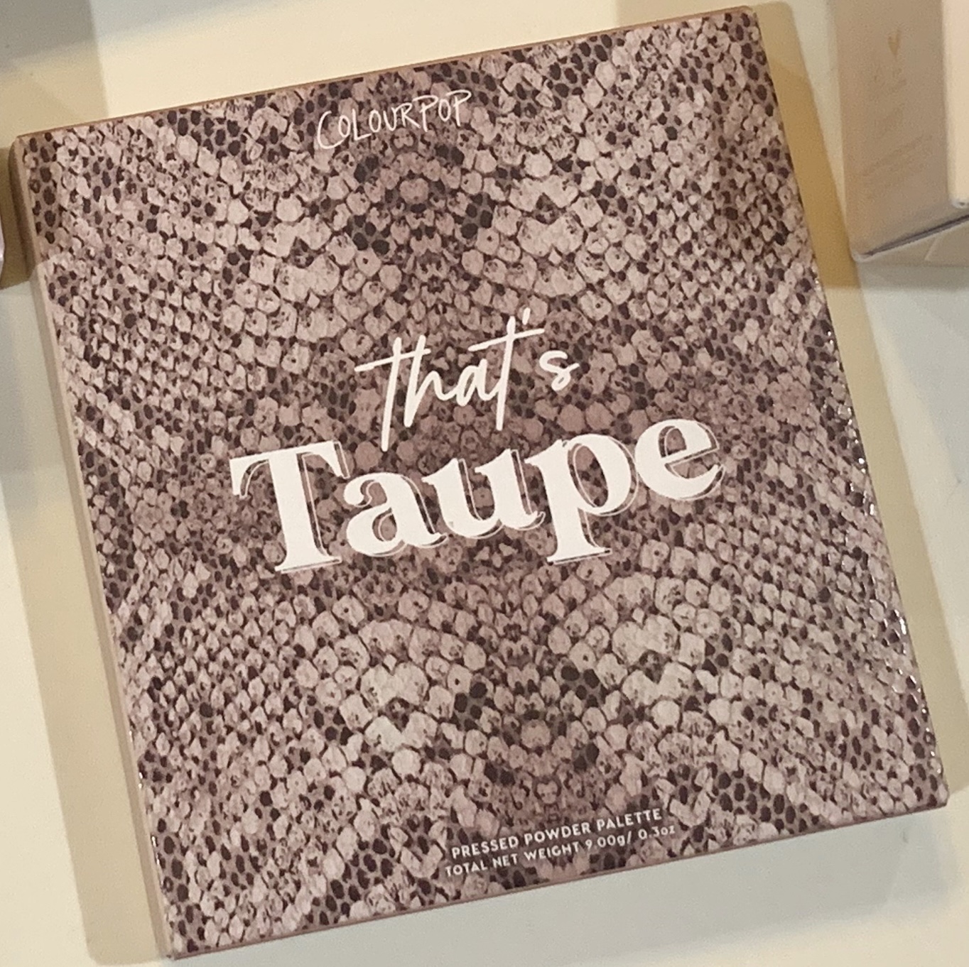 That's Taupe/ColourPop/アイシャドウパレットを使ったクチコミ（2枚目）