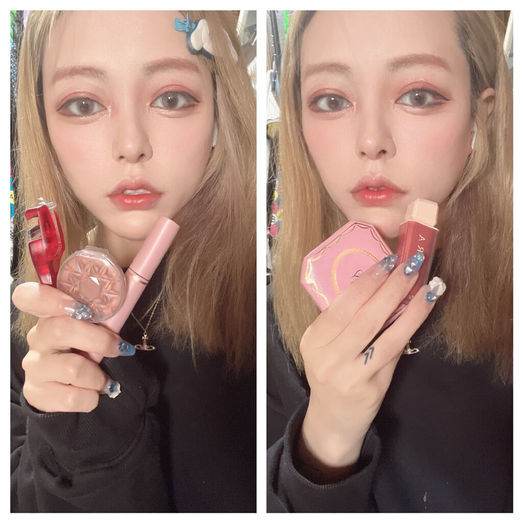 クリームチーク/キャンメイク/ジェル・クリームチークを使ったクチコミ（3枚目）