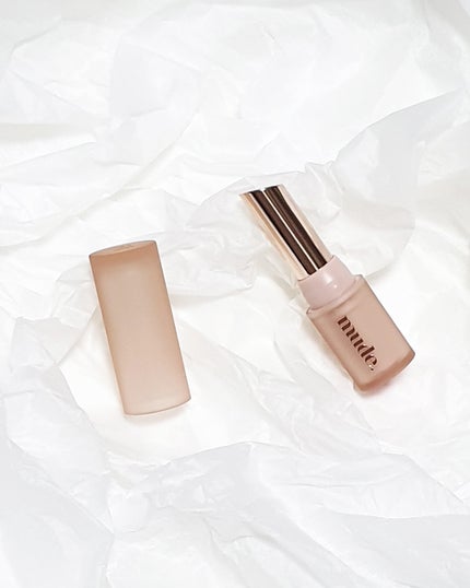 ベアーシャインリップバーム/mude/口紅を使ったクチコミ(4枚目)