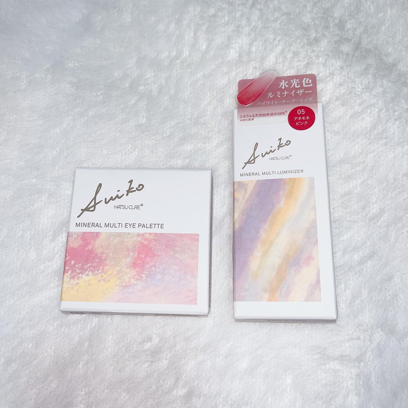 ミネラルマルチルミナイザー/SUIKO HATSUCURE/スティックハイライトを使ったクチコミ(4枚目)