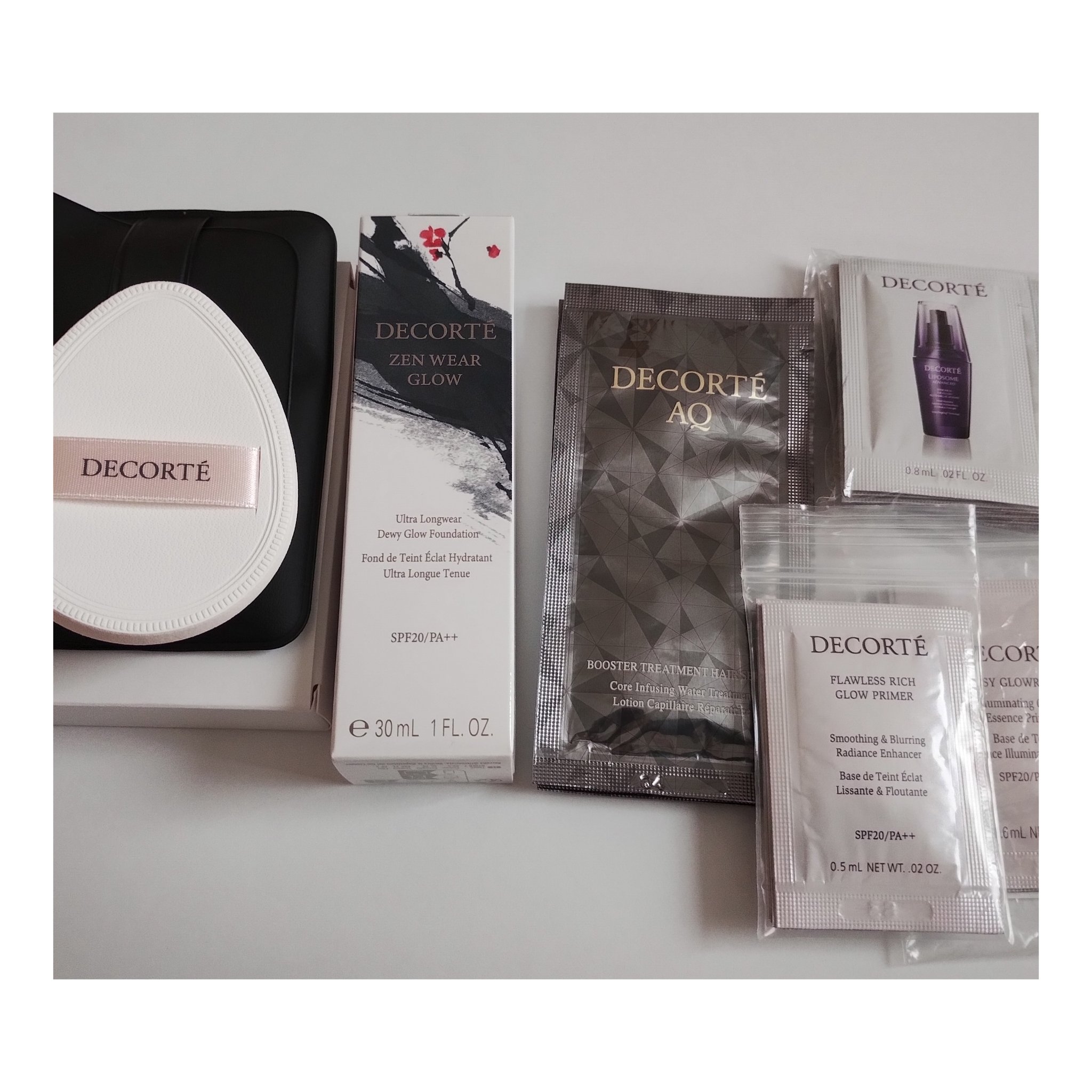 ゼン ウェア グロウ/DECORTÉ/リキッドファンデーションを使ったクチコミ（3枚目）