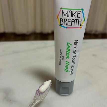 メイクブレス ハミガキ/MAKE BREATH/歯磨き粉を使ったクチコミ(2枚目)