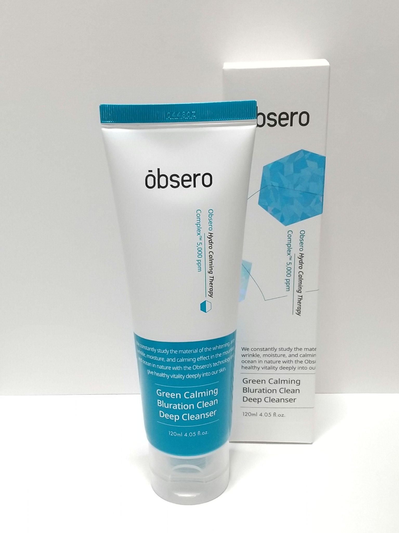 obsero グリーンカーミングブルーレーションクリーンディープクレンザーのクチコミ「⭐️⭐️⭐️⭐️⭐️
マイルド角質ケア💙

#PR
#洗顔料 #トラブルケア

obsero
.....」（1枚目）