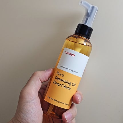 ピュアクレンジングオイル ディープクリーン/manyo/オイルクレンジングを使ったクチコミ(1枚目)