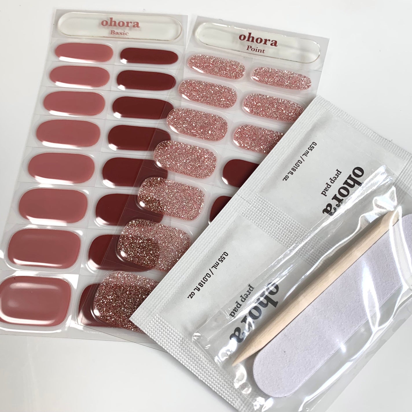 セミキュアジェルネイル(ハンド)/ohora/ネイルシールを使ったクチコミ(2枚目)