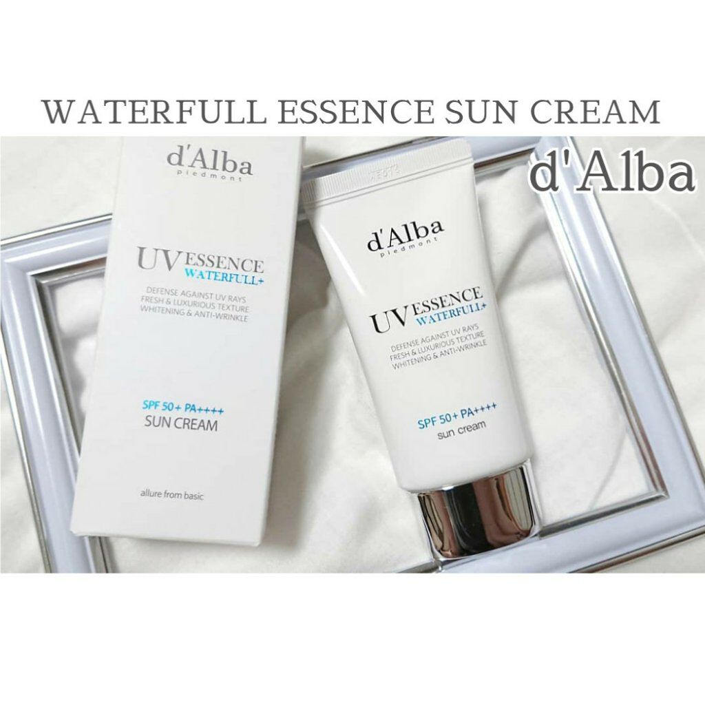 ダルバ ウォータフル エッセンス サンクリーム/ダルバ/日焼け止めクリームを使ったクチコミ(1枚目)