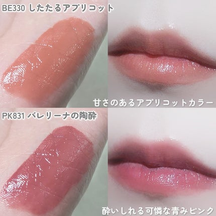 ネンマクフェイク リキッド/Visée/口紅を使ったクチコミ(3枚目)