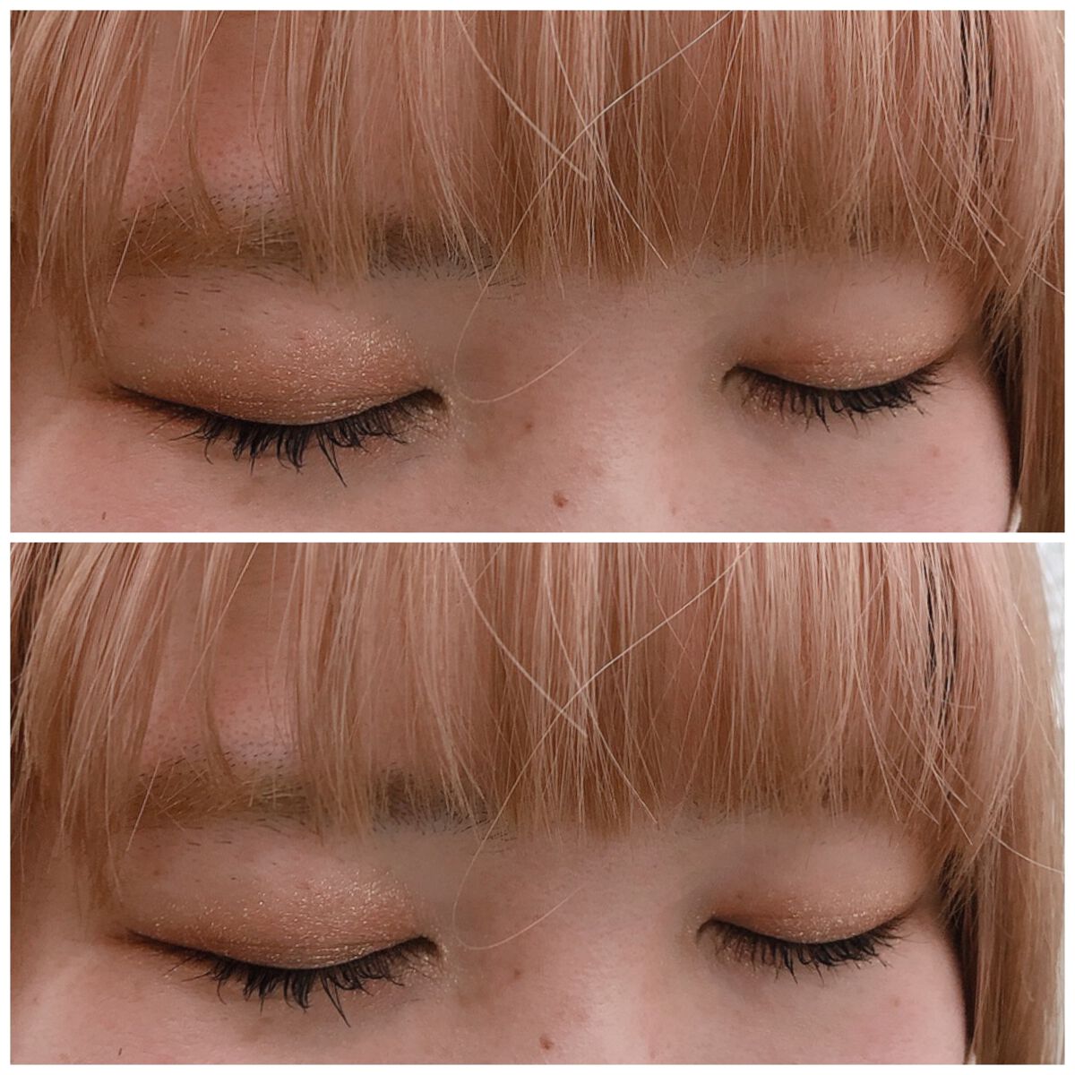 ザ リキッド アイシャドウ　ウルトラスパークル 001 One Little Thing/ADDICTION/リキッドアイシャドウを使ったクチコミ（2枚目）