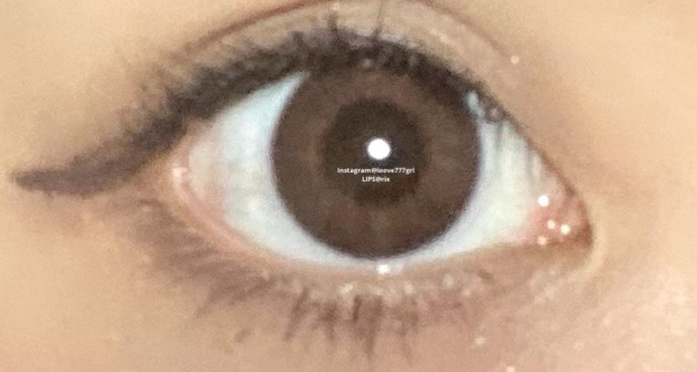 Flurry by colors 1day モカダークブラウン(うるうるチワワ)/Flurry by colors/ワンデー（１DAY）カラコンを使ったクチコミ（2枚目）