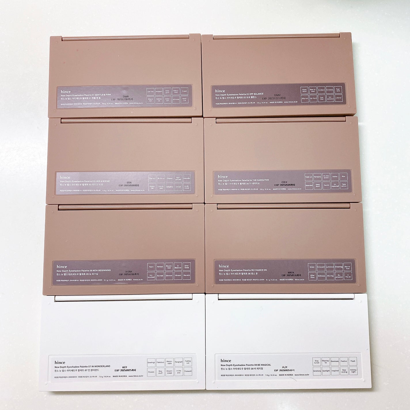 ニューデップスアイシャドウパレット/hince/アイシャドウパレットを使ったクチコミ(9枚目)