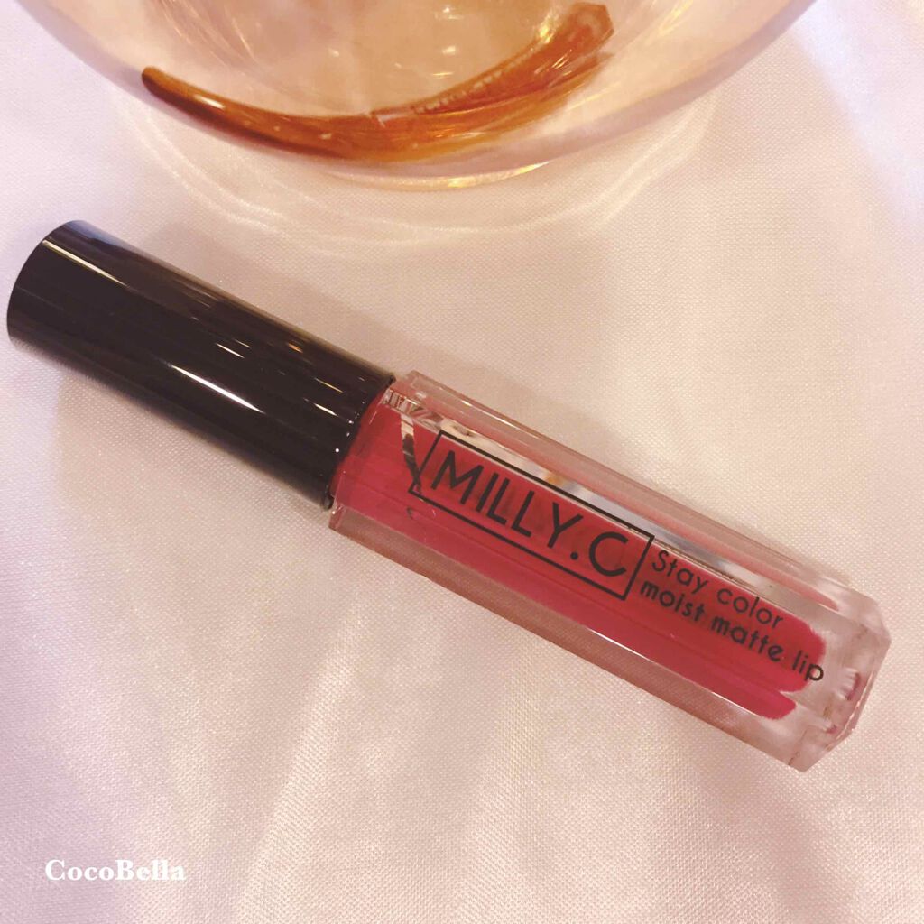 ステイカラーモイストマットリップ/MILLY.C(ミリーシー)/口紅を使ったクチコミ(1枚目)