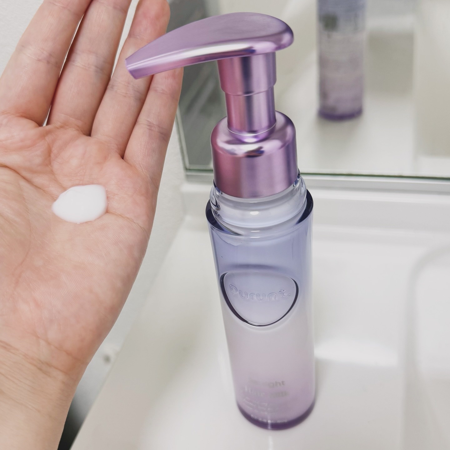 プルント リライト美容液ヘアミルク/Purunt./ヘアミルクを使ったクチコミ（2枚目）