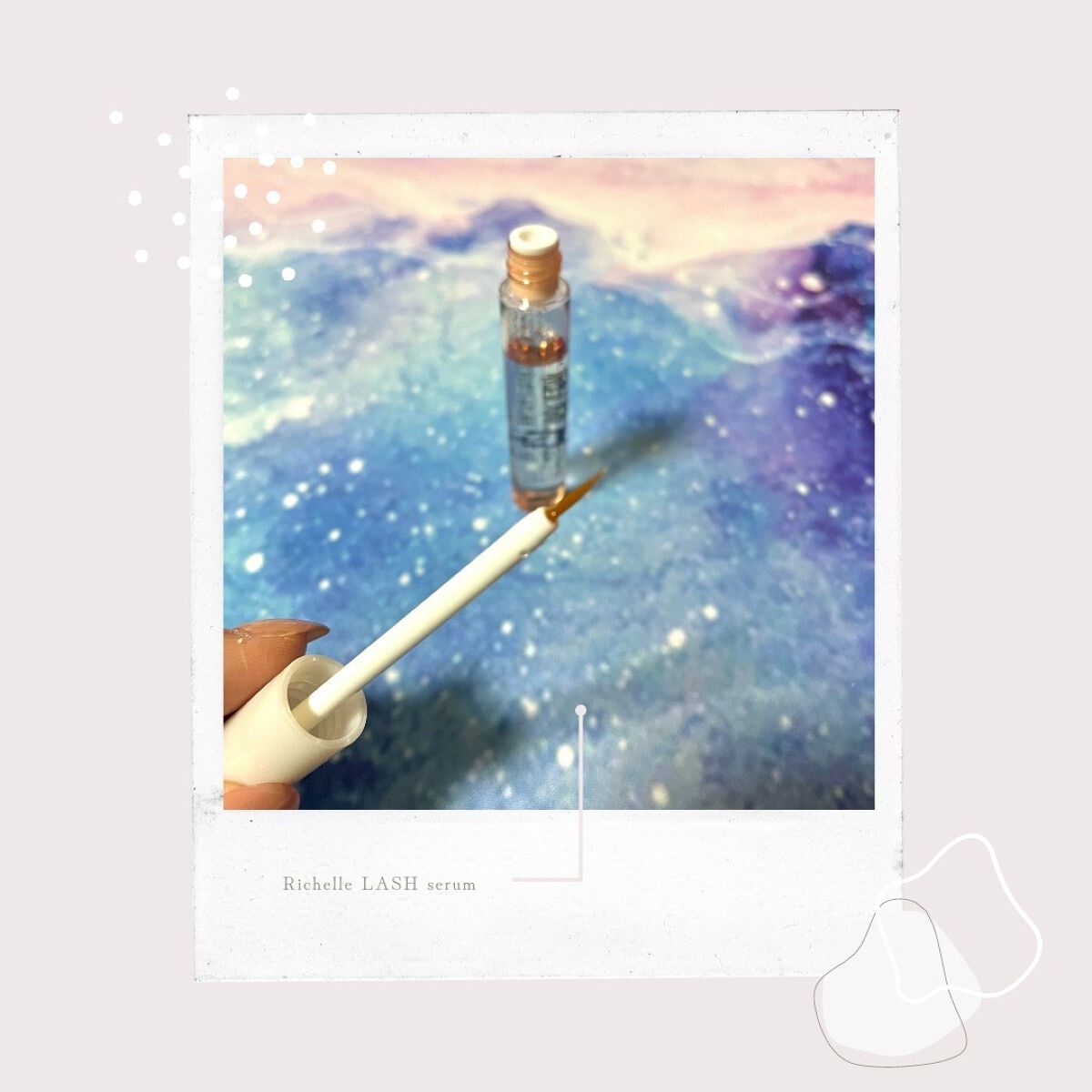 リシェルラッシュセラム/Richelle LASH serum/まつげ美容液を使ったクチコミ(3枚目)