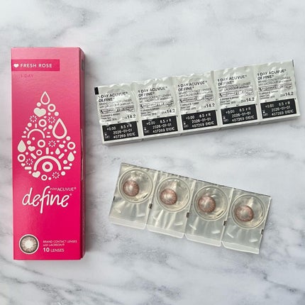 ワンデーアキュビュー®ディファイン®モイスト® <フレッシュシリーズ>/アキュビュー® ディファイン®/ワンデー(1DAY)カラコンを使ったクチコミ(1枚目)