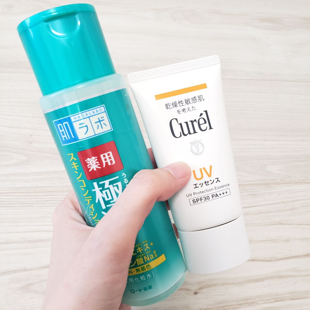 薬用 極潤 スキンコンディショナー/肌ラボ/化粧水を使ったクチコミ（1枚目）