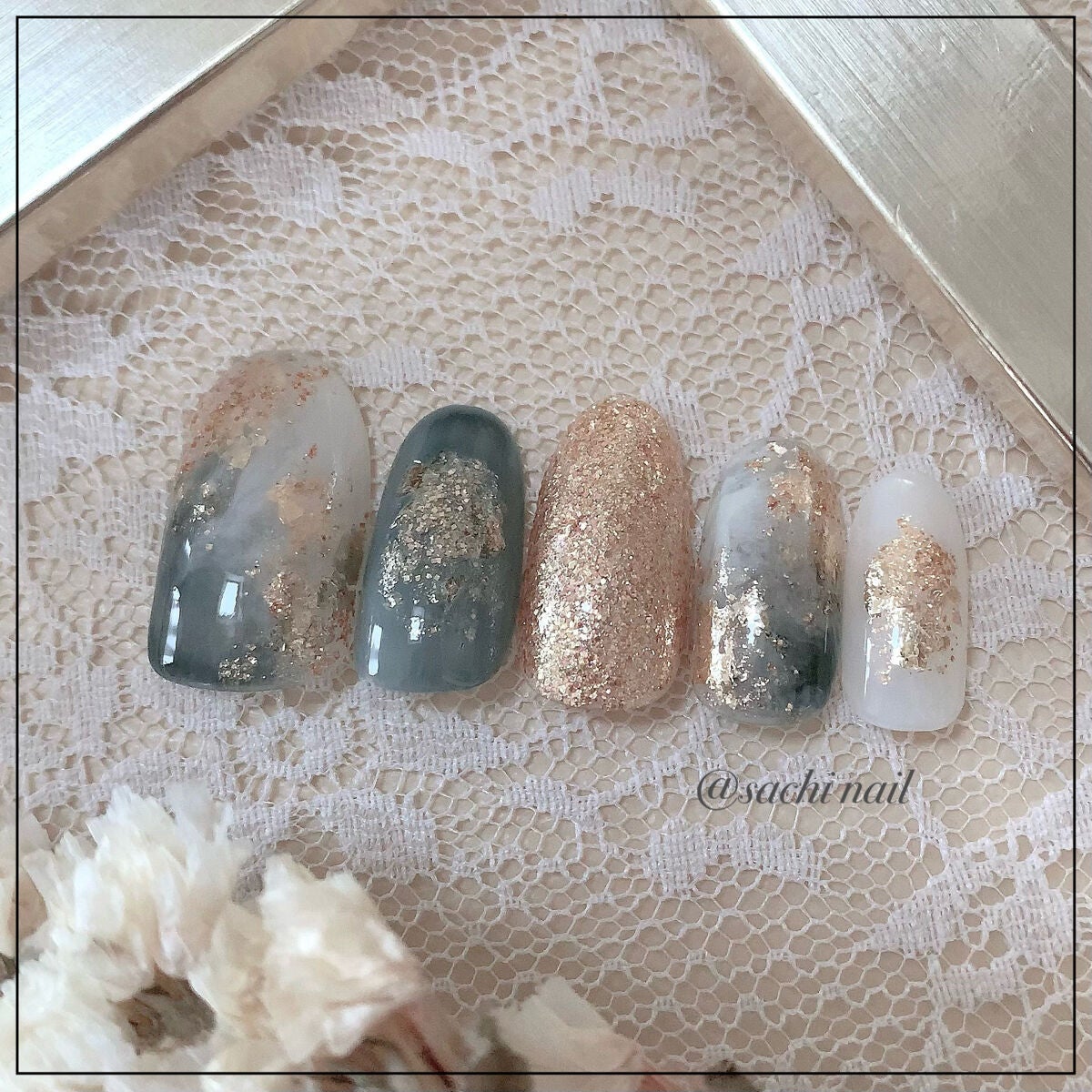 ネイル エナメル 細筆タイプ/ちふれ/マニキュアを使ったクチコミ(4枚目)