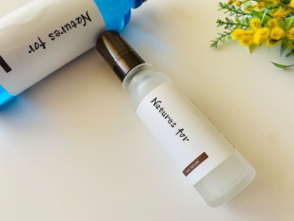 クリアセラム/Natures for/美容液を使ったクチコミ（3枚目）