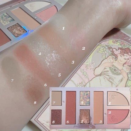 レディフラワーパレット/MilleFée/マルチパレットを使ったクチコミ(5枚目)