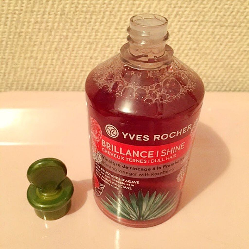 リンシングビネガー シルキーシャイン さらキララズベリー/イヴ・ロシェ/洗い流すヘアトリートメントを使ったクチコミ(5枚目)