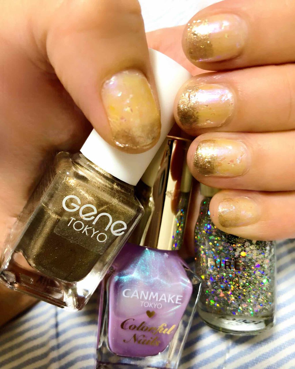 gene TOKYO ネイル/DAISO/マニキュアを使ったクチコミ（1枚目）