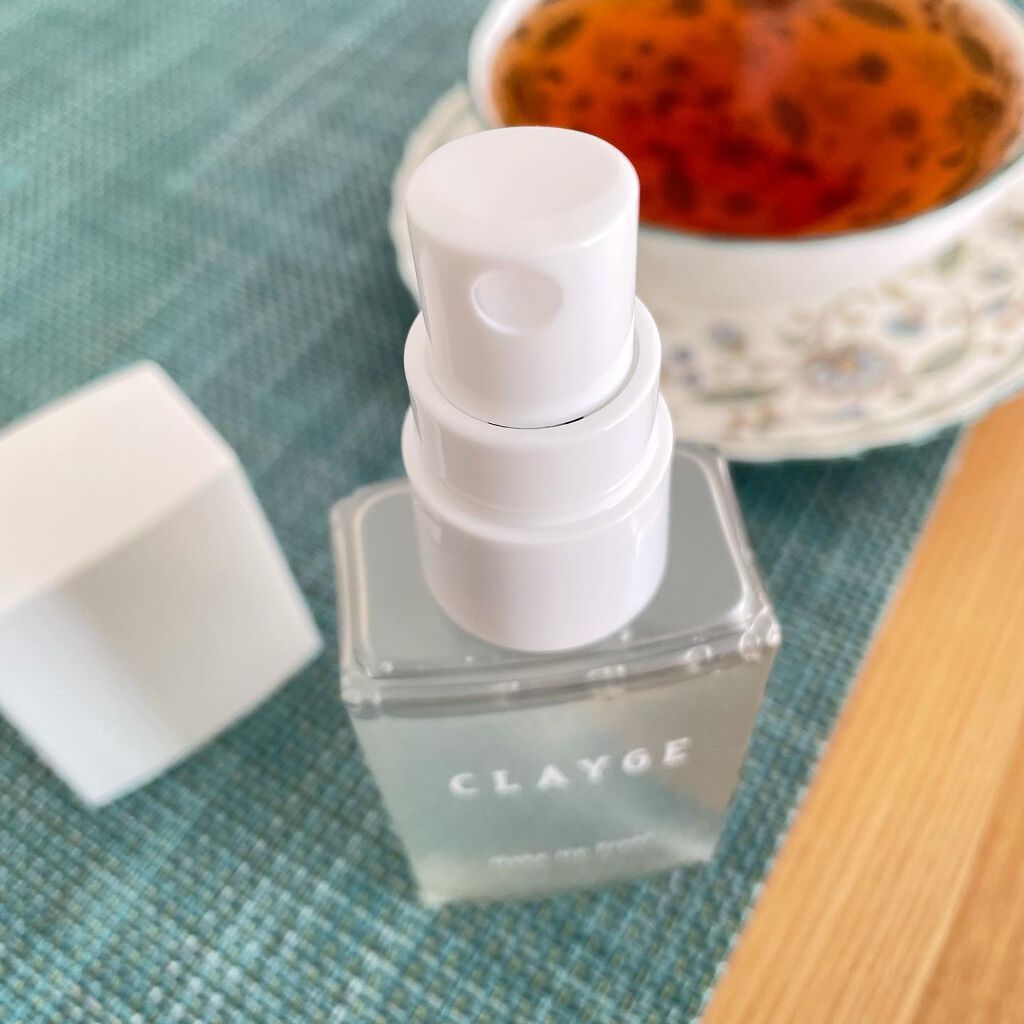 メイクアップフィクサー/CLAYGE/フィックスミストを使ったクチコミ(4枚目)