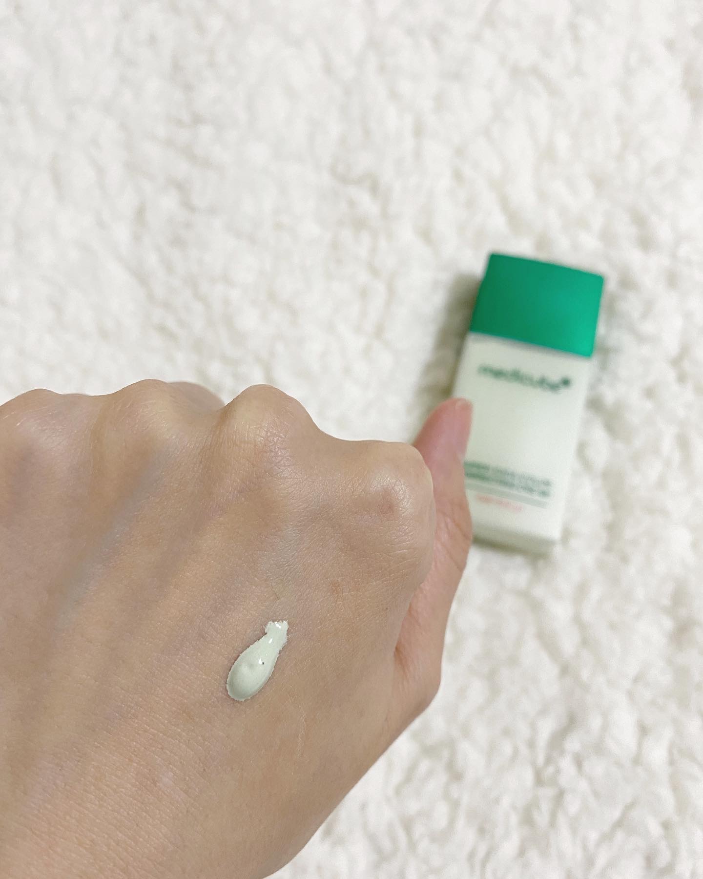 スーパーシカグリーントーンアップベース/MEDICUBE/化粧下地を使ったクチコミ（2枚目）