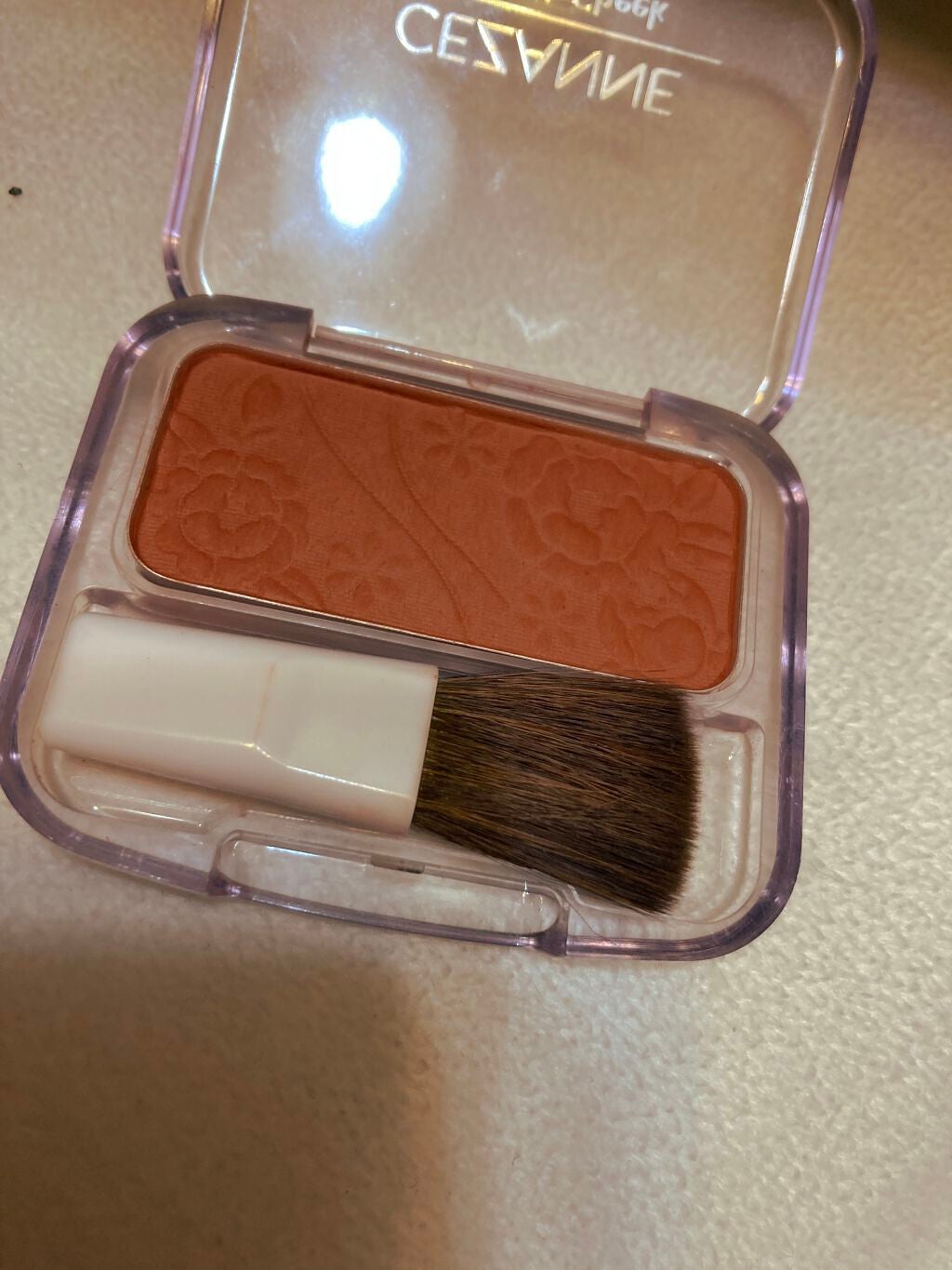 ナチュラル チークN/CEZANNE/パウダーチークを使ったクチコミ(1枚目)