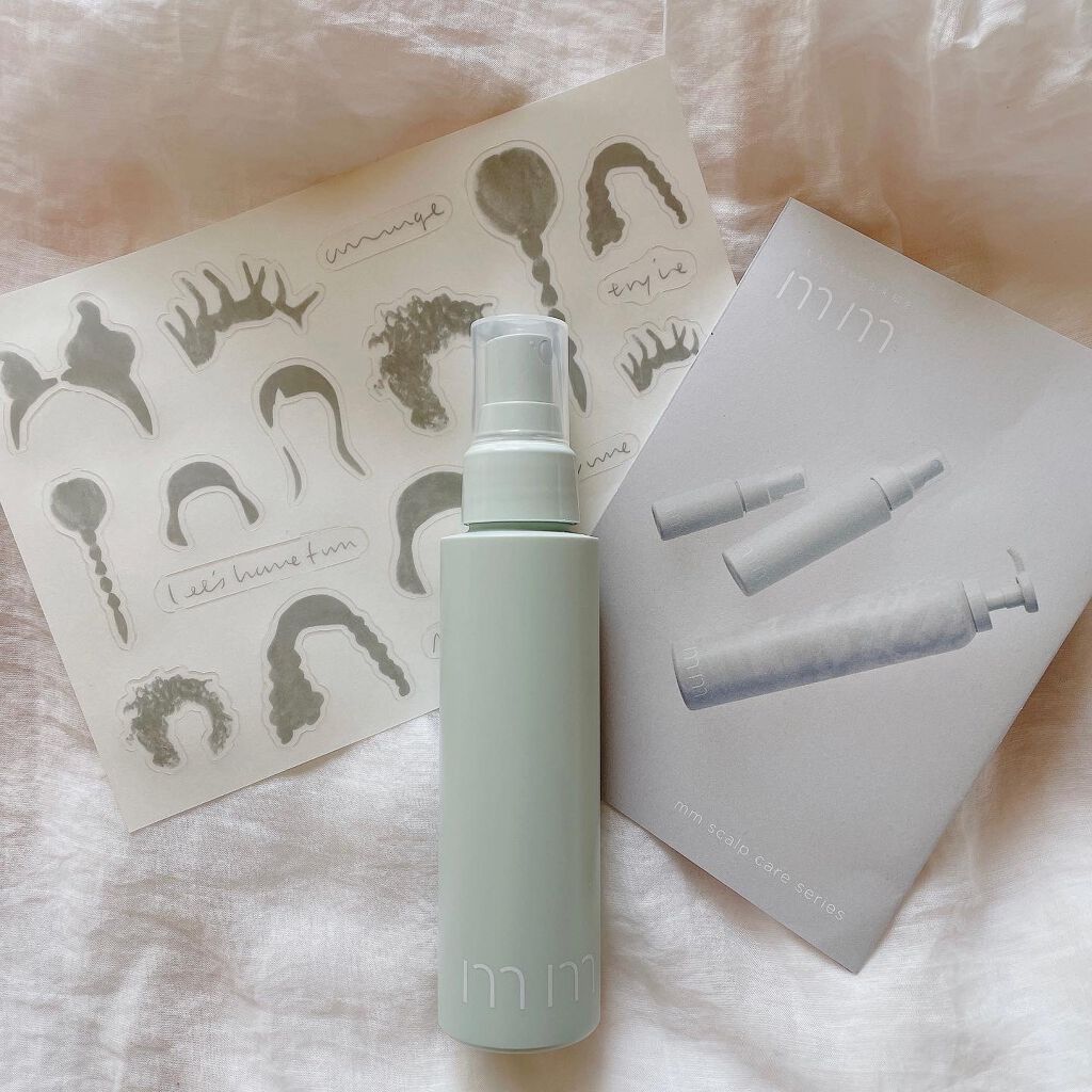 mm スカルプエッセンス のクチコミ「.
▶︎▷ mm（ミリ）

💇‍♀️スカルプエッセンス（育毛剤）

プレゼントキャンペーンで
.....」（2枚目）