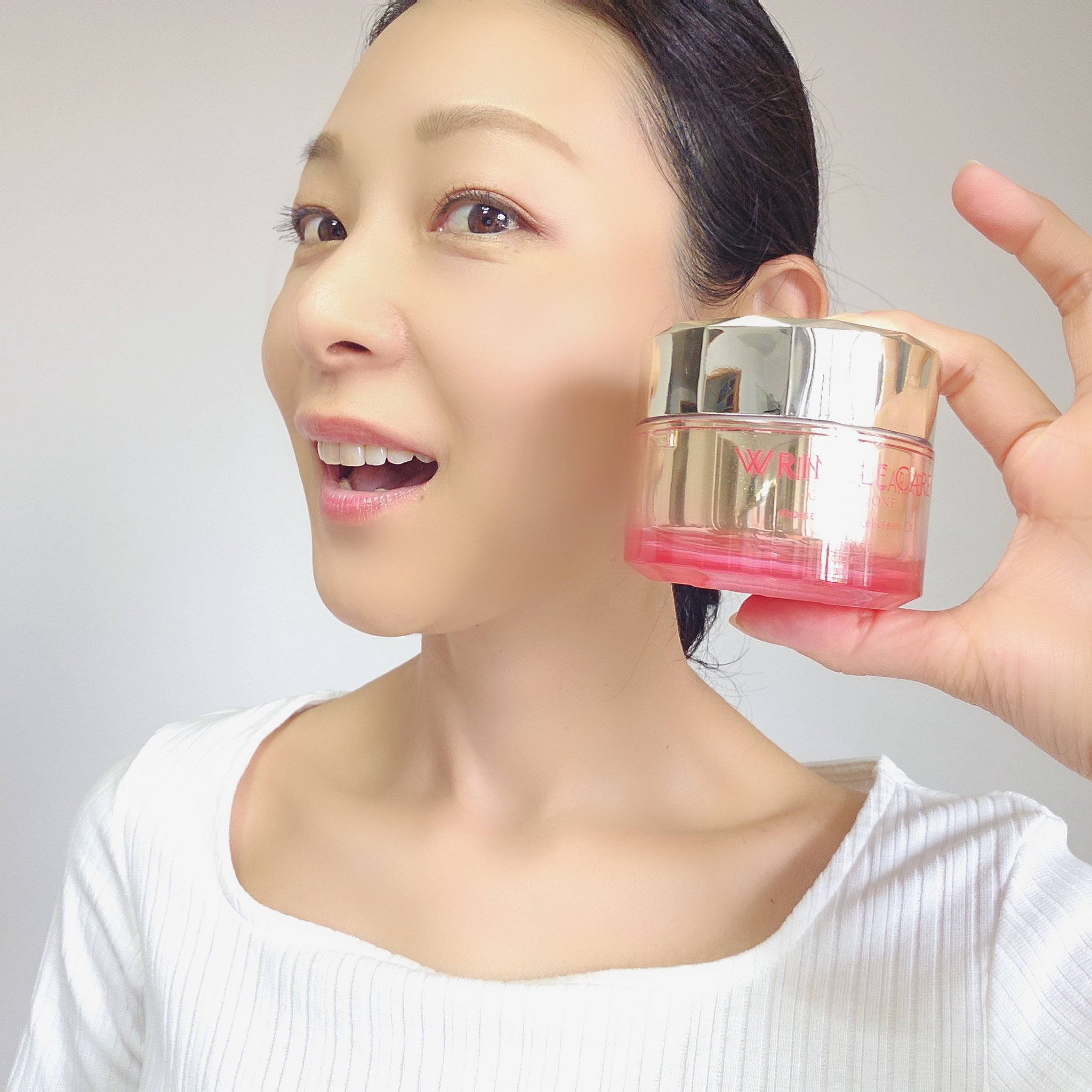 リンクルケア モイストジェルクリーム/グレイスワン/オールインワン化粧品を使ったクチコミ（3枚目）