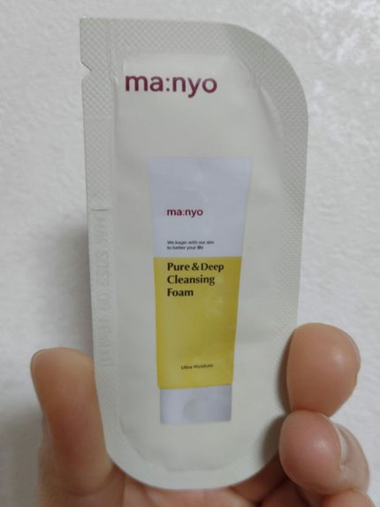 ピュア&ディープ洗顔料/manyo/洗顔フォームを使ったクチコミ(1枚目)