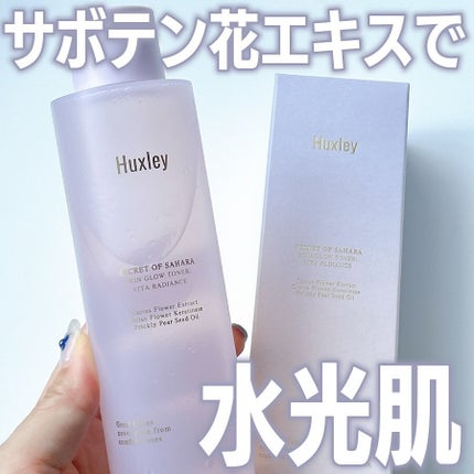 スキングロウトナー ビタラディアンス/Huxley/化粧水を使ったクチコミ(1枚目)