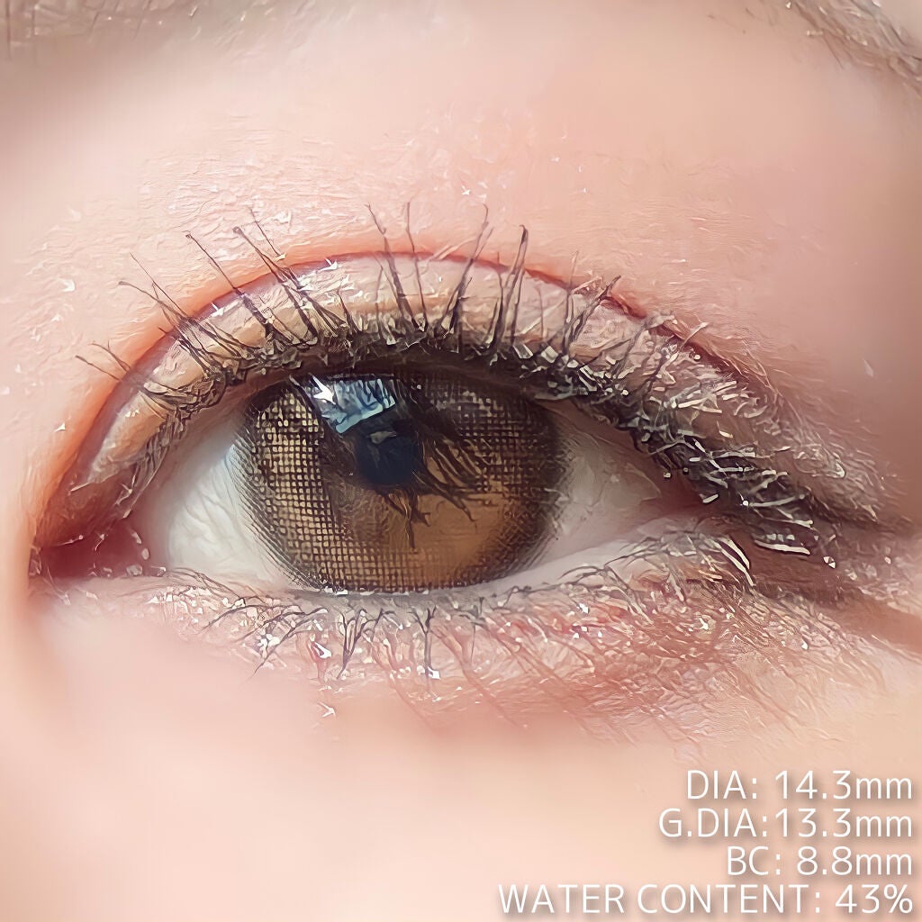 MOON カノアブラウン/カラコンムーン/カラーコンタクトレンズを使ったクチコミ(8枚目)