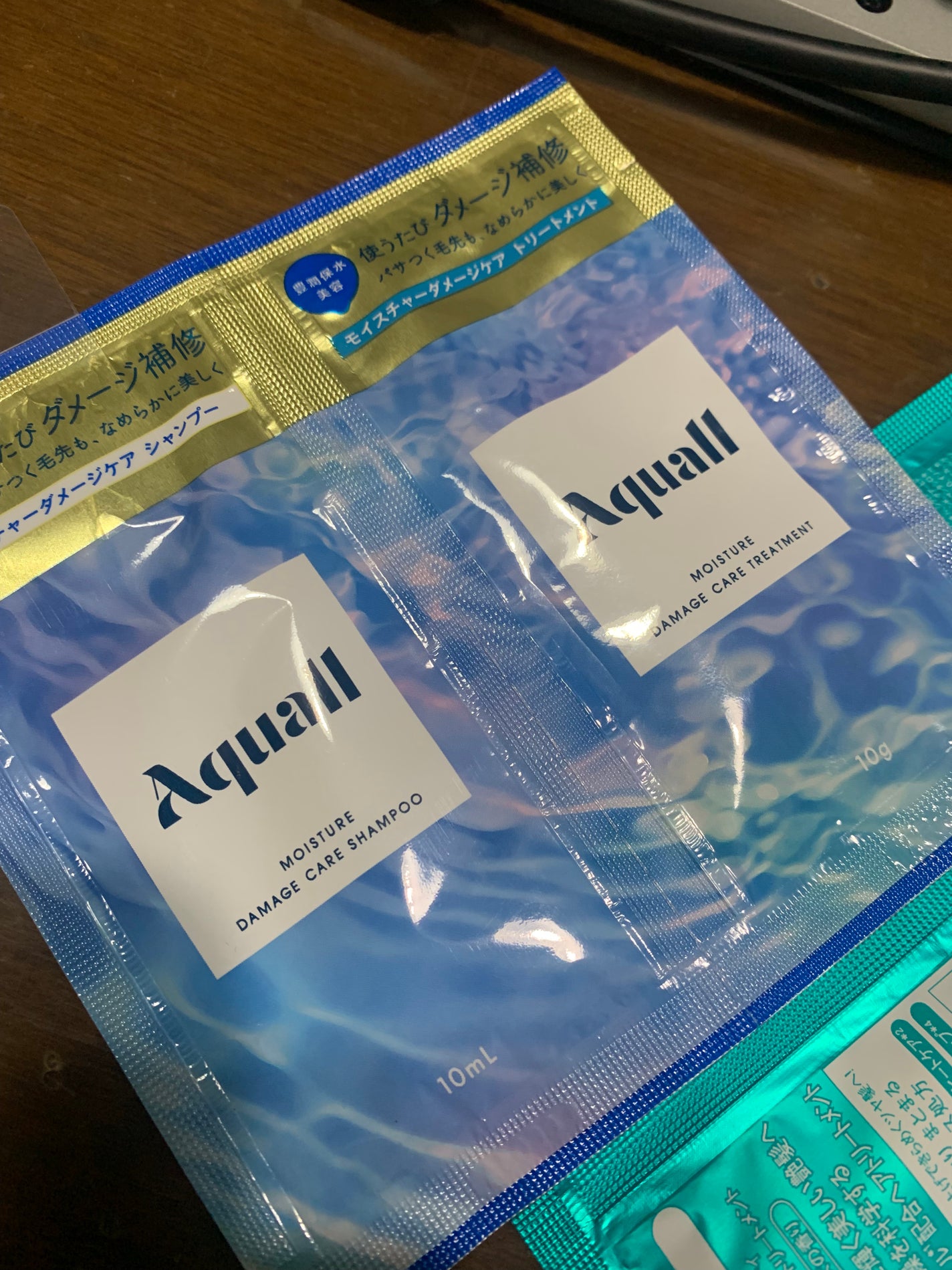 モイスチャーダメージケア シャンプー/トリートメント/Aquall/市販シャンプーを使ったクチコミ(1枚目)