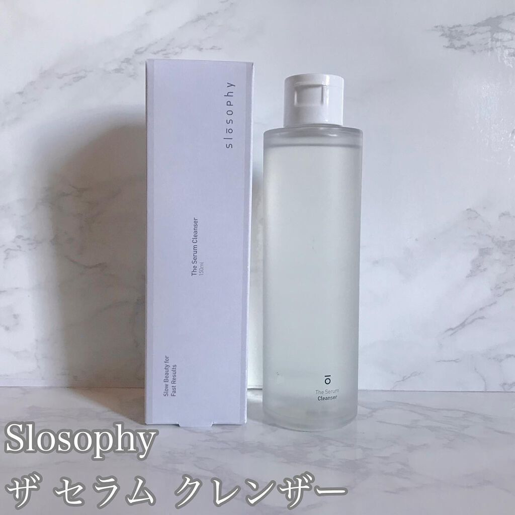 ザ セラムクレンザー/Slosophy/クレンジングウォーターを使ったクチコミ(2枚目)
