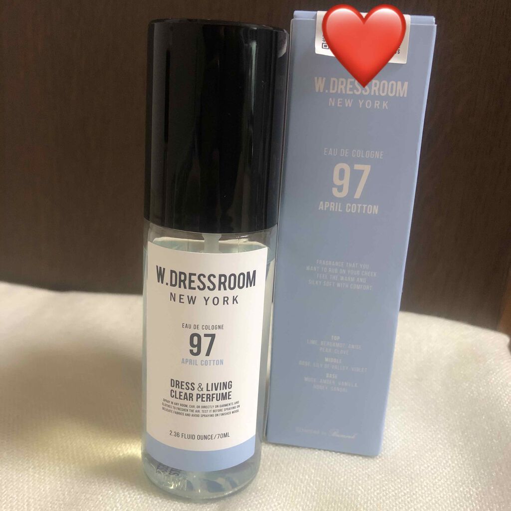 ドレス&リビング クリーン パフューム/ダブルドレスルーム/香水(レディース)を使ったクチコミ（1枚目）