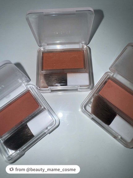 パウダー チーク/ちふれ/パウダーチークを使ったクチコミ(2枚目)