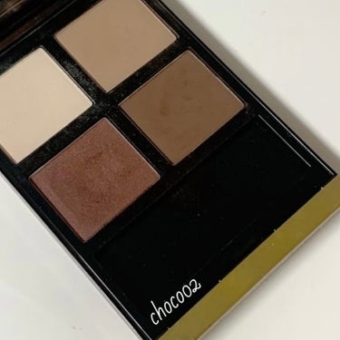 アイ カラー クォード 03 ココア ミラージュ/TOM FORD BEAUTY/アイシャドウパレットを使ったクチコミ（1枚目）