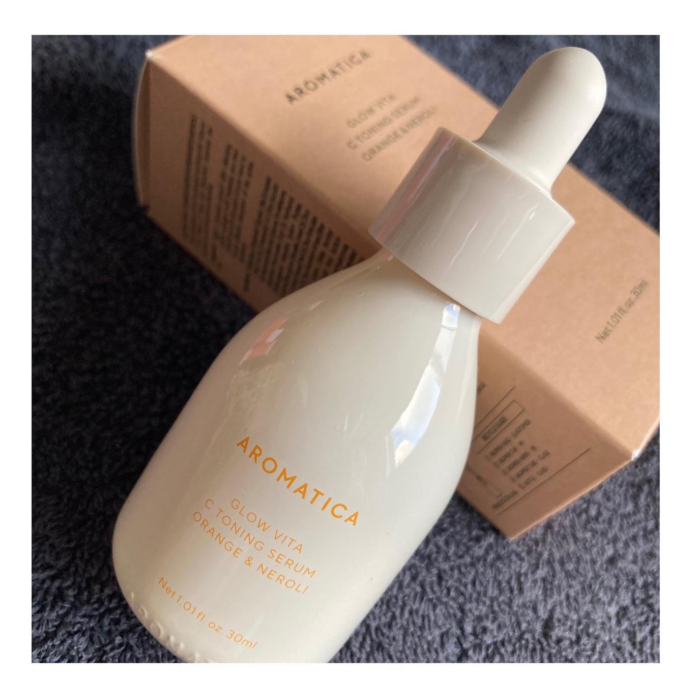 グロービタCトーニングセラム/AROMATICA/美容液を使ったクチコミ(1枚目)